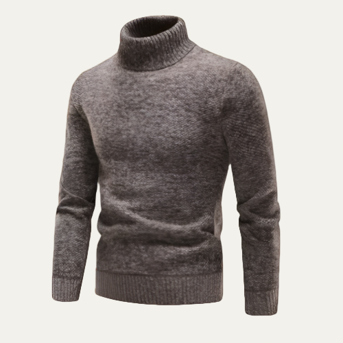 Slim Fit Microfiber Crew Neck Sweater - OutfitLondon