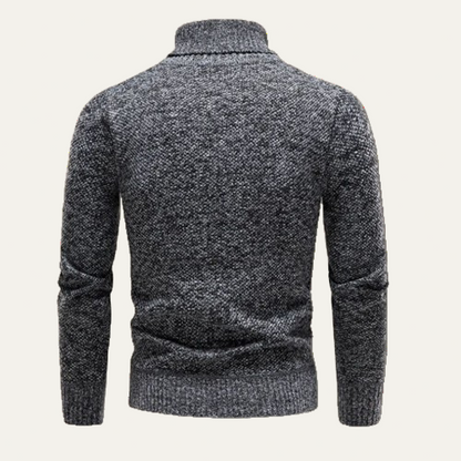 Slim Fit Microfiber Crew Neck Sweater