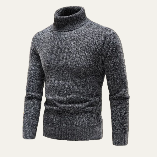 Slim Fit Microfiber Crew Neck Sweater