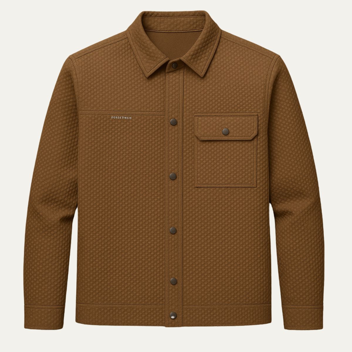 Timeless Mens Button Down Shirt Jacket