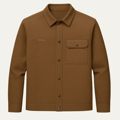 Timeless Mens Button Down Shirt Jacket