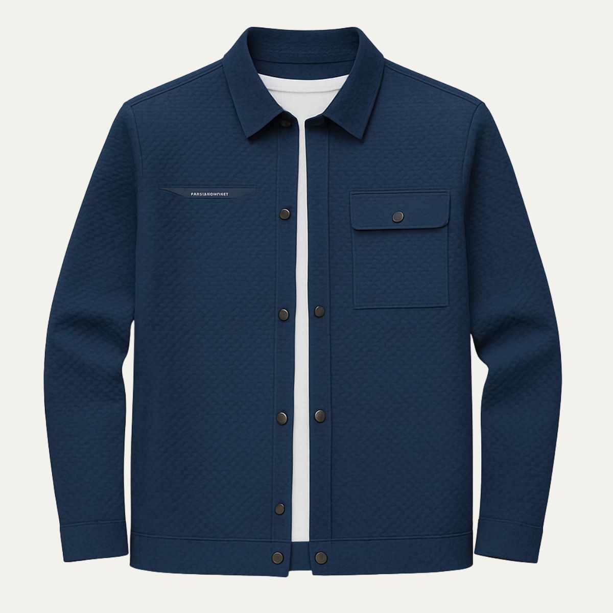 Timeless Mens Button Down Shirt Jacket