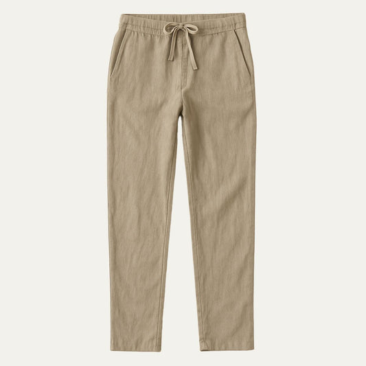 Relaxed Fit Lightweight Mens Summer Pants - OutfitLondon