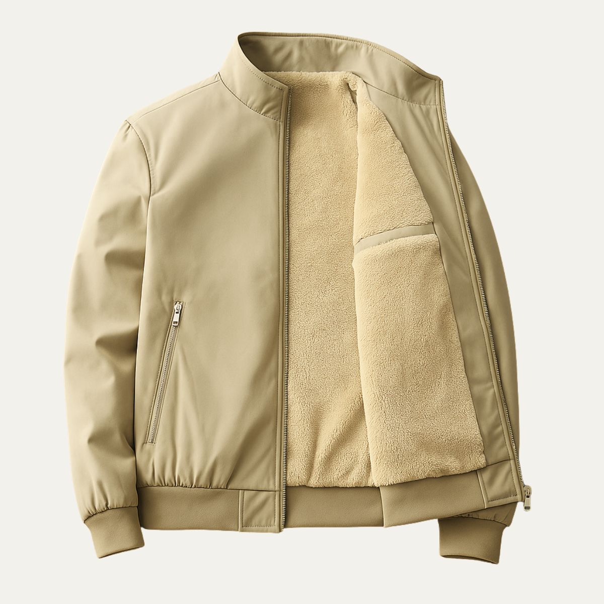 Waterproof Men's Fleece Windbreaker Jacket - OutfitLondon