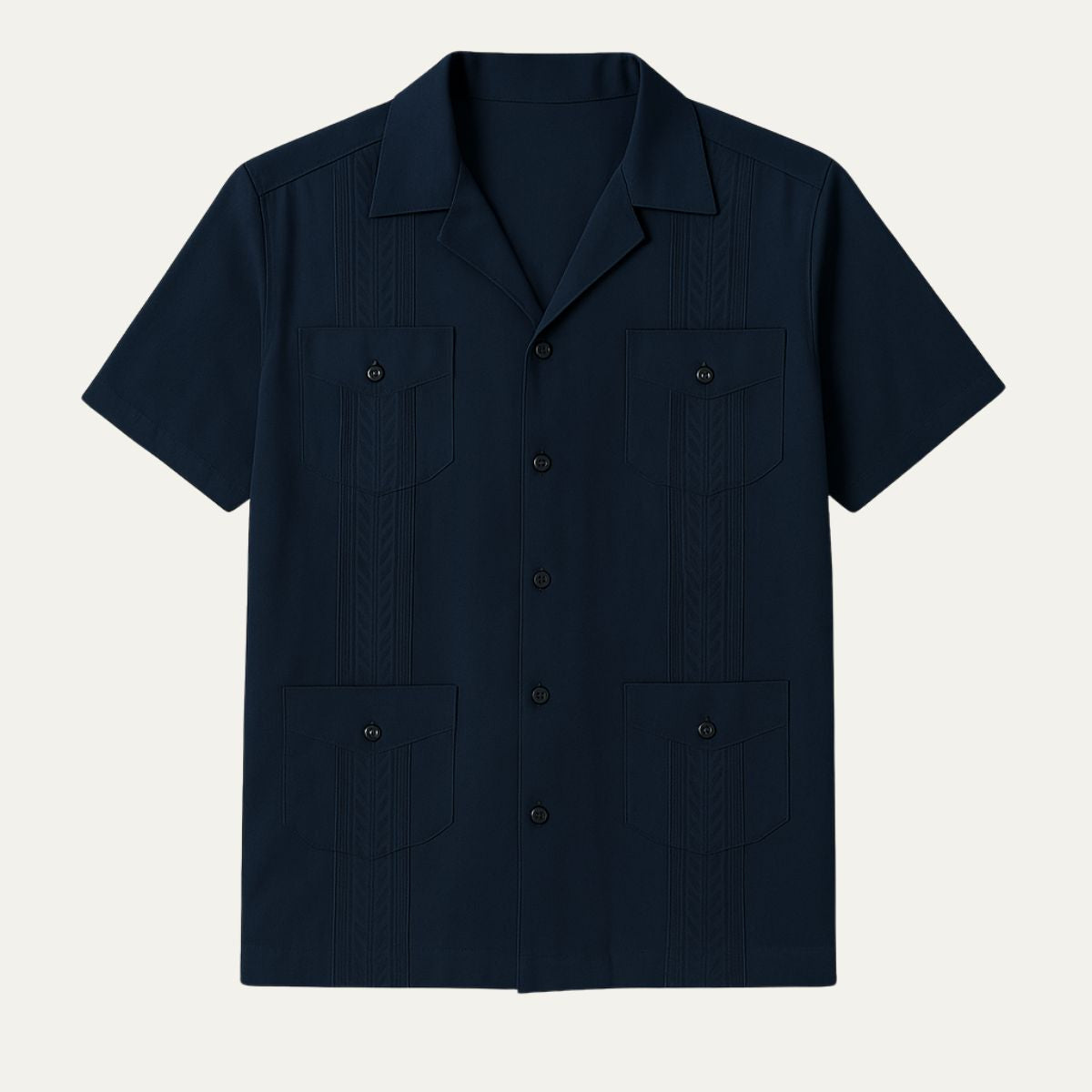 Relaxed Fit Linen Casual Shirt for Men
