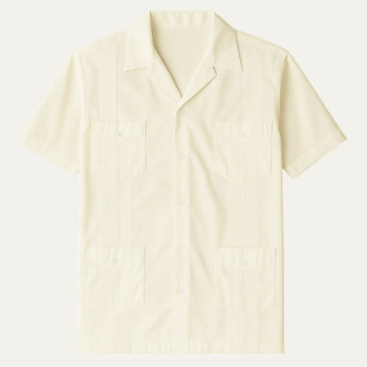 Relaxed Fit Linen Casual Shirt for Men - OutfitLondon