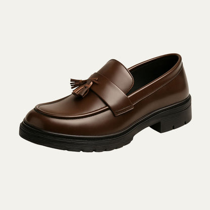 Timeless Leather Slip On Shoes for Men - OutfitLondon