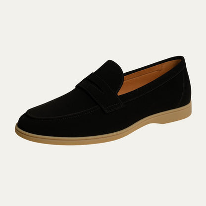 Soft Leather Men's Slip On Shoes - OutfitLondon