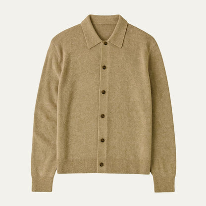 Classic Knitted Mens Cardigan - Button Front Style - OutfitLondon