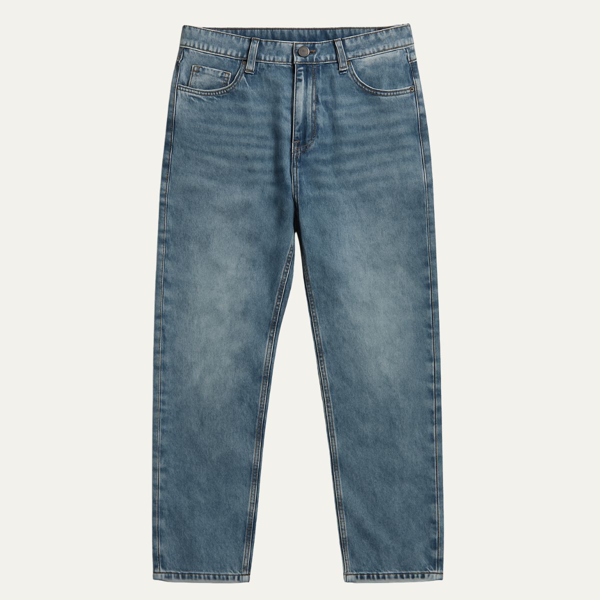 Relaxed Fit Mens Jeans - Multiple Pockets