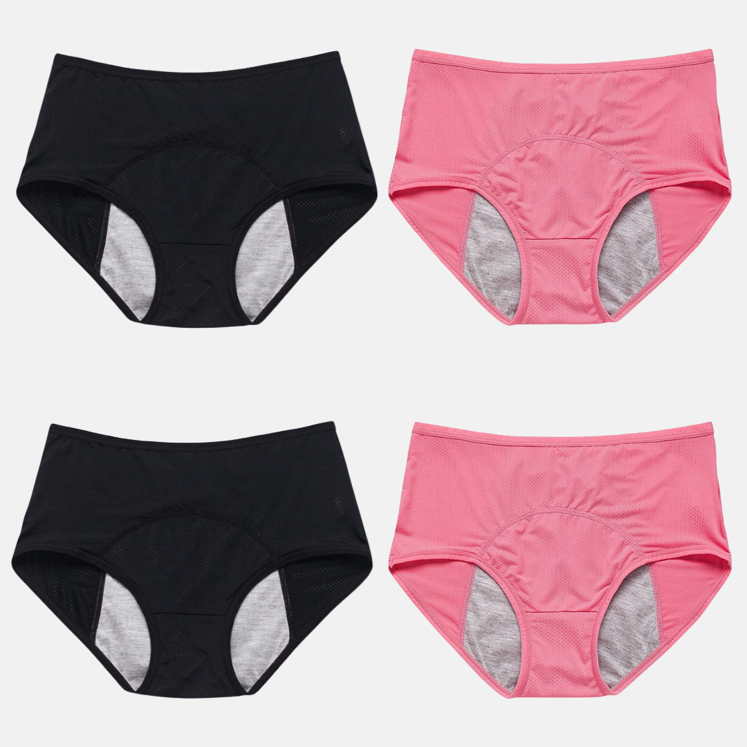Comfortable High Waist Underwear Set for Women