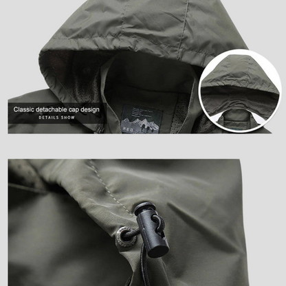 Men's Breathable Lightweight Rain Jacket