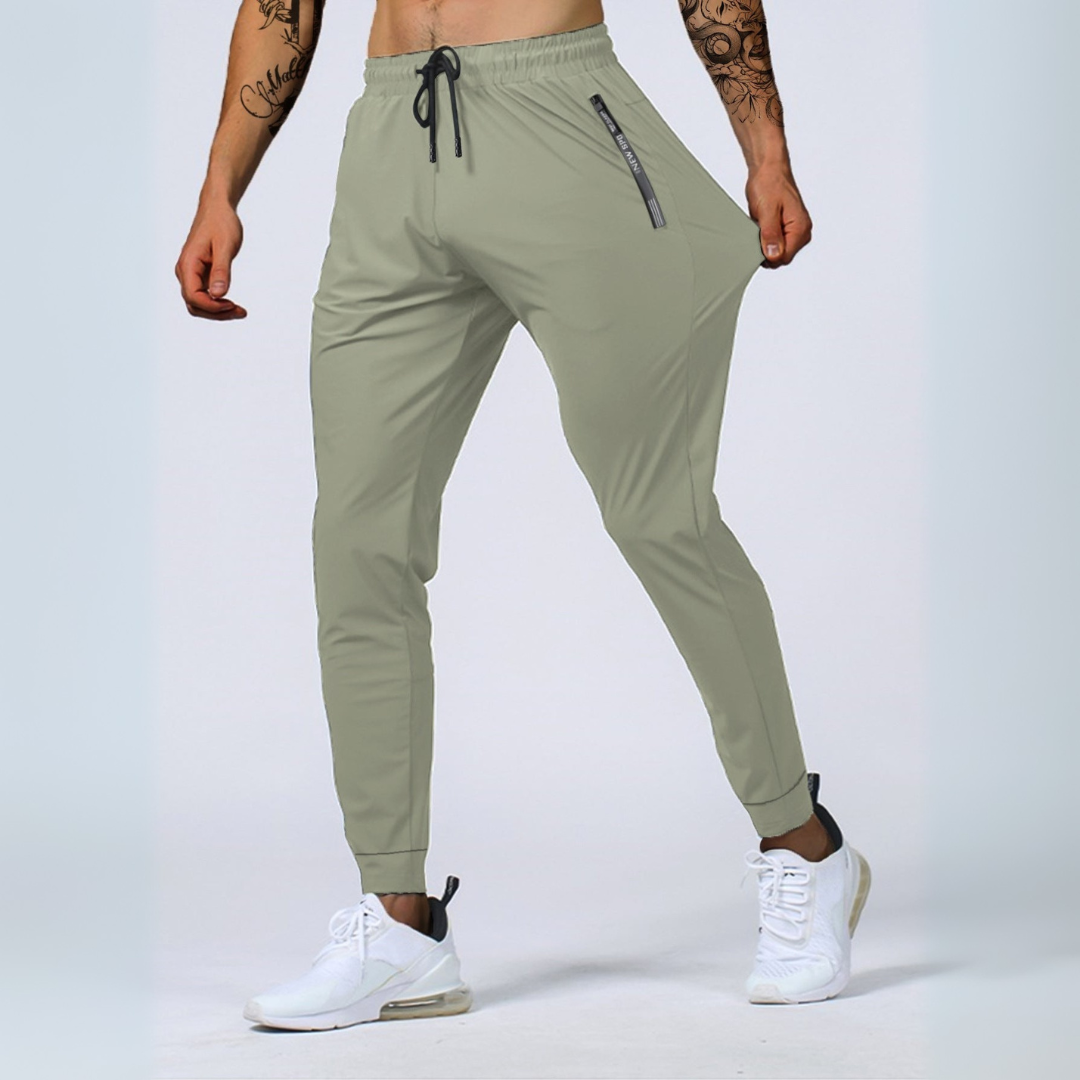 Men's Athletic Jogger Pants - Comfortable Fitness Track Pants