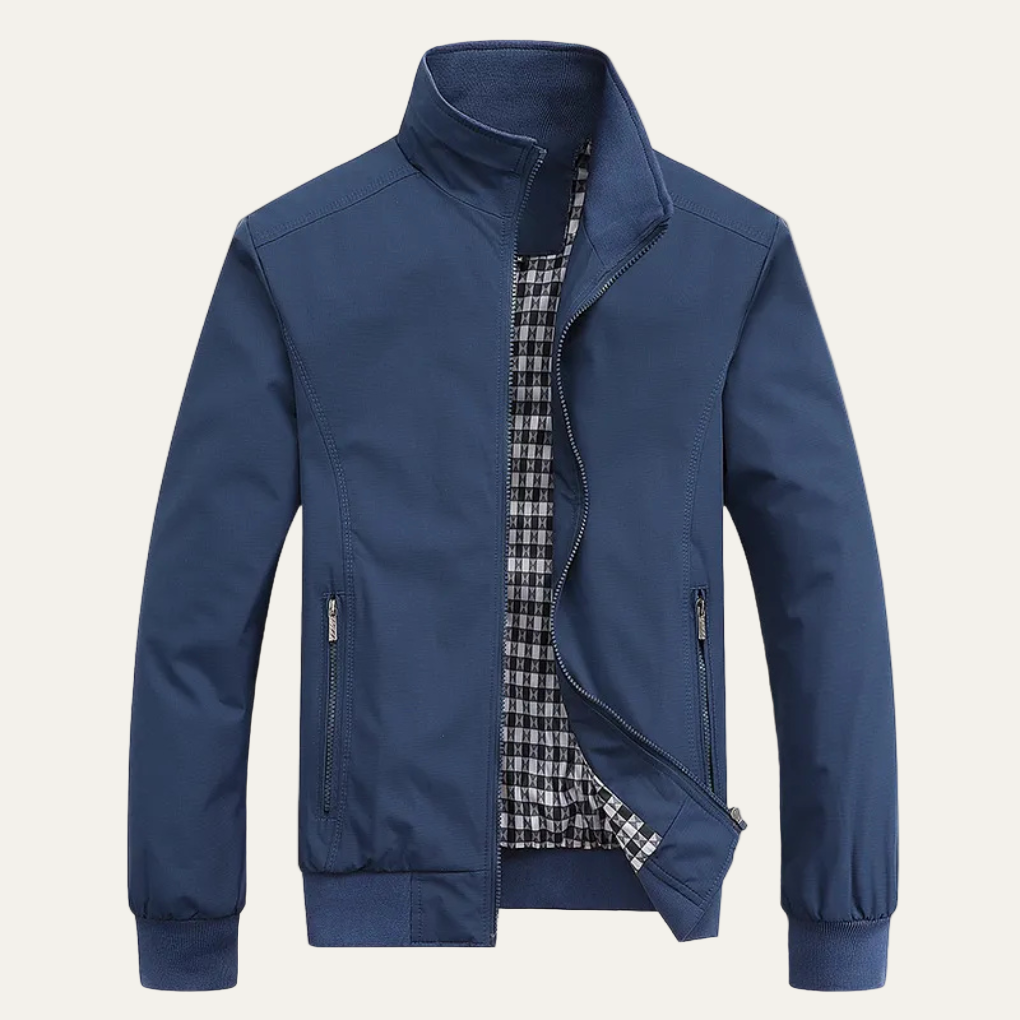 Men's Relaxed Fit Lightweight Bomber Jacket