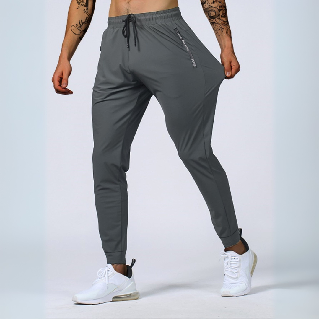 Men's Athletic Jogger Pants - Comfortable Fitness Track Pants
