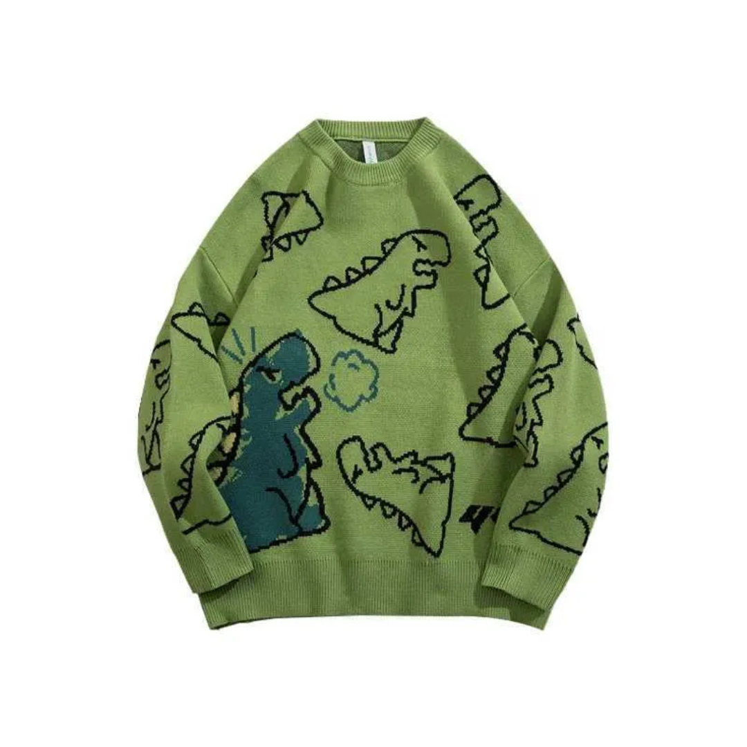Rex Dash Men's Harajuku Sweater - OutfitLondon