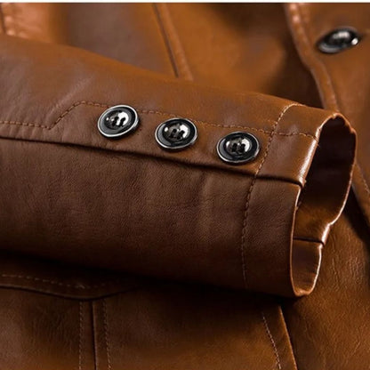 Stylish Genuine Leather Biker Jacket