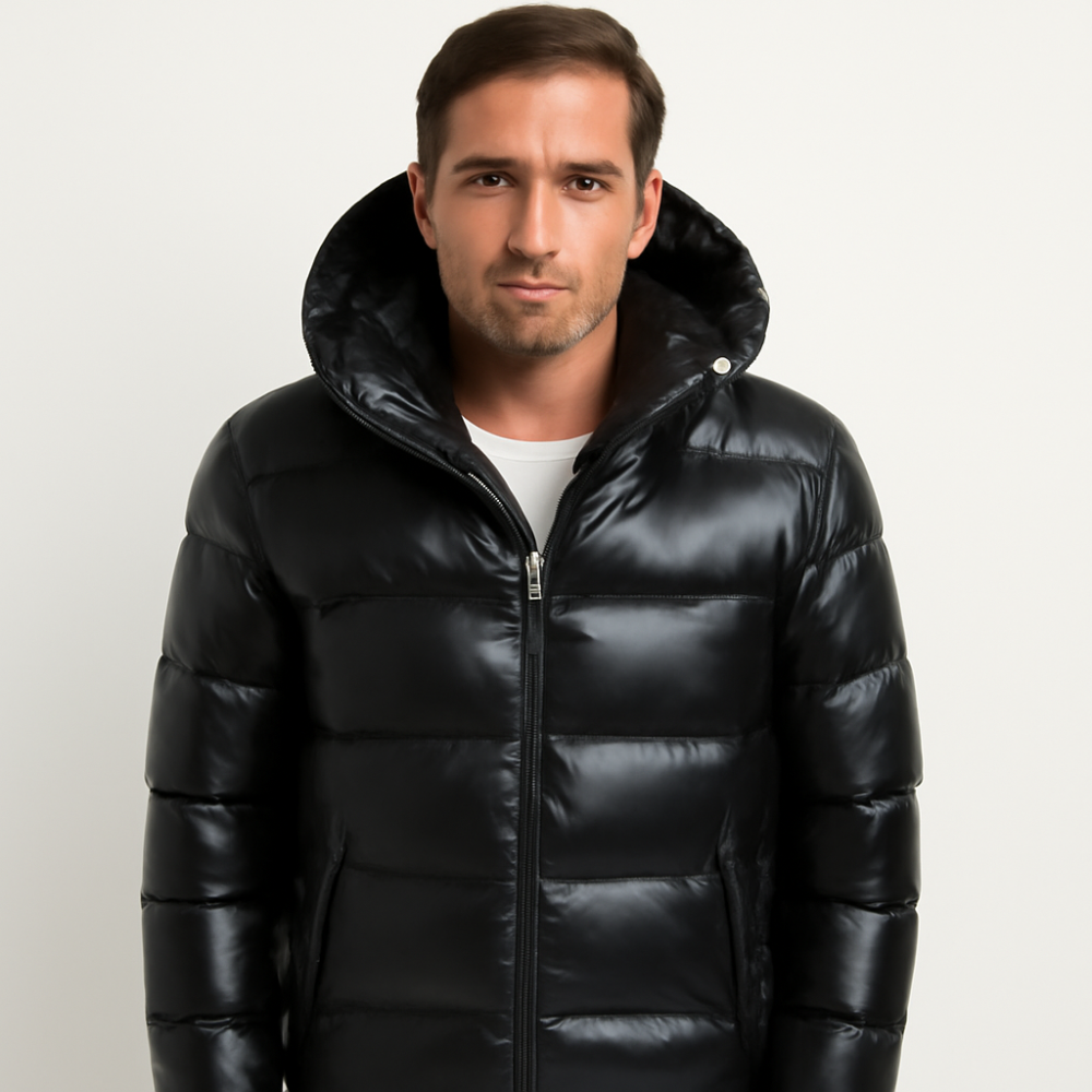 Waterproof Men's Down Puffer Coat - OutfitLondon