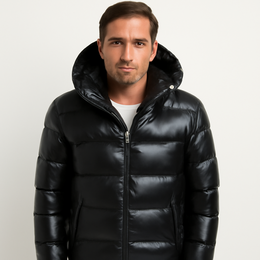 Waterproof Men's Down Puffer Coat - OutfitLondon