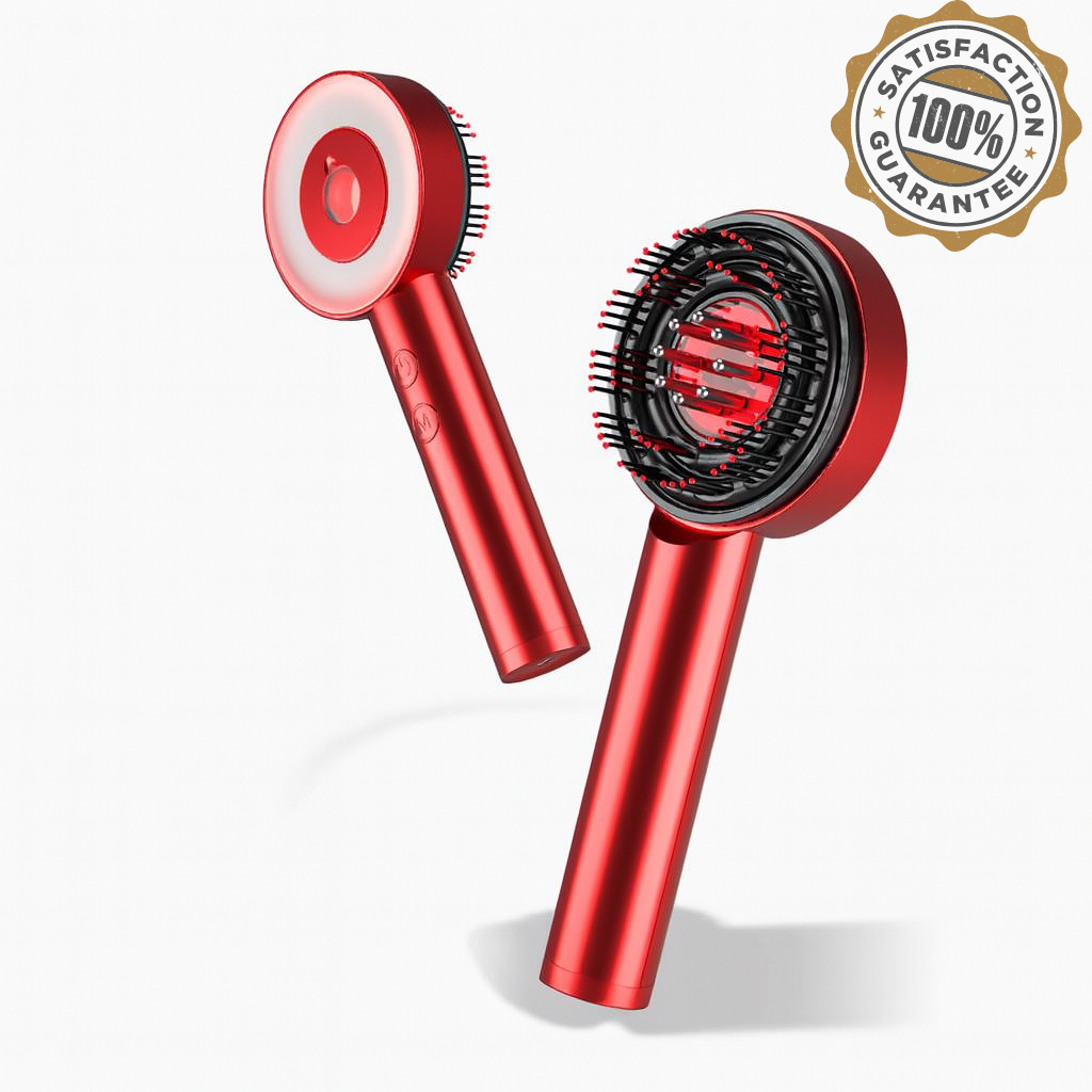 Soft 3 in 1 Hair Scalp Massage Brush - OutfitLondon