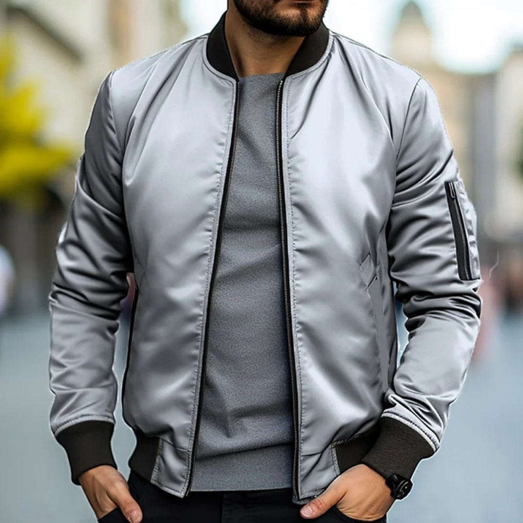 Men's Fashionable Flight Jacket