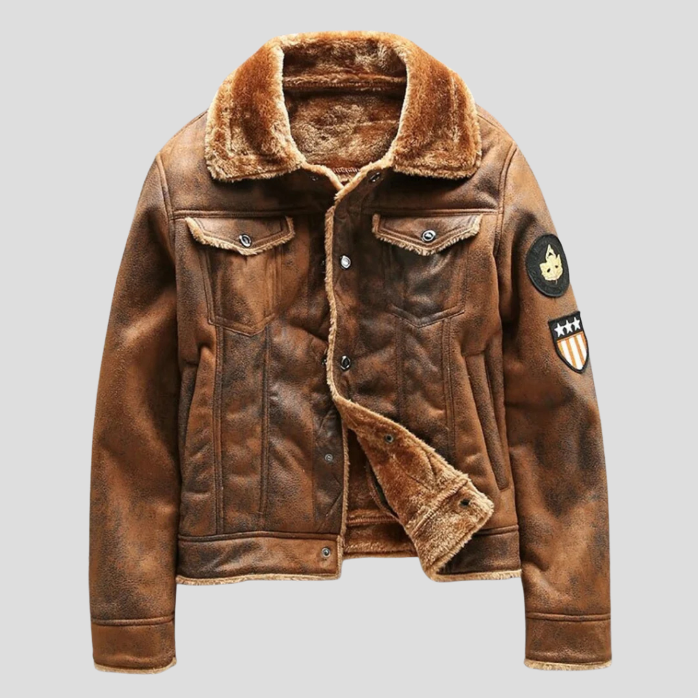 Leather Casual Motorcycle Jacket