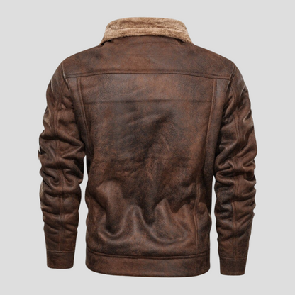 Leather Casual Motorcycle Jacket