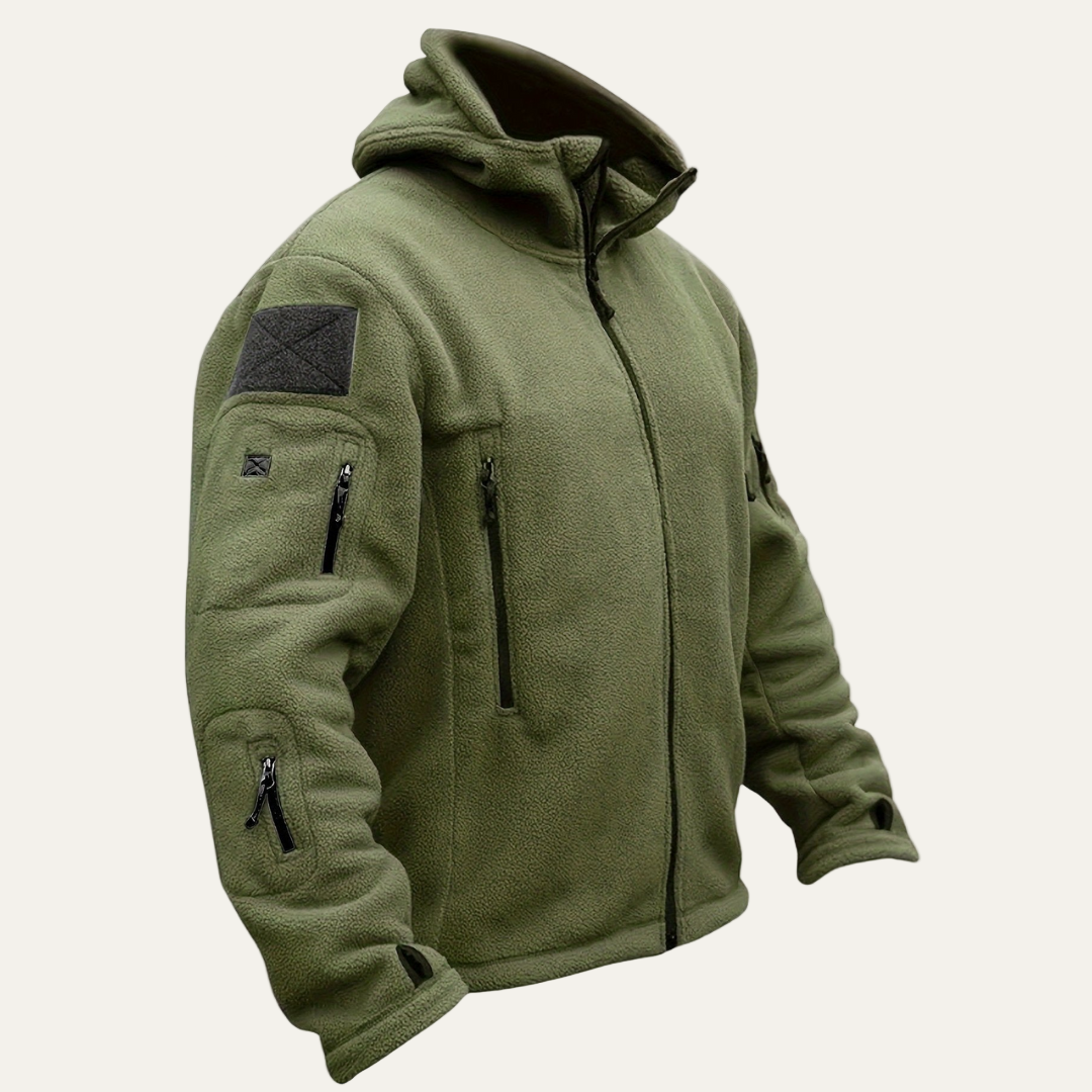 Waterproof Men's Zip Up Hoodie Jacket