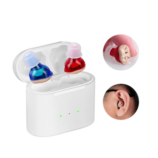 Compact Invisible Hearing Aids for Men and Women - OutfitLondon