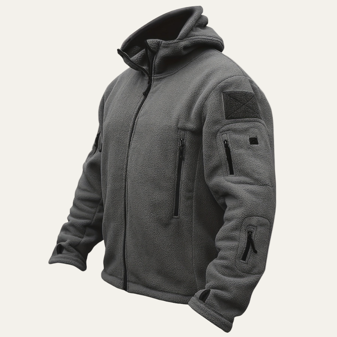 Waterproof Men's Zip Up Hoodie Jacket