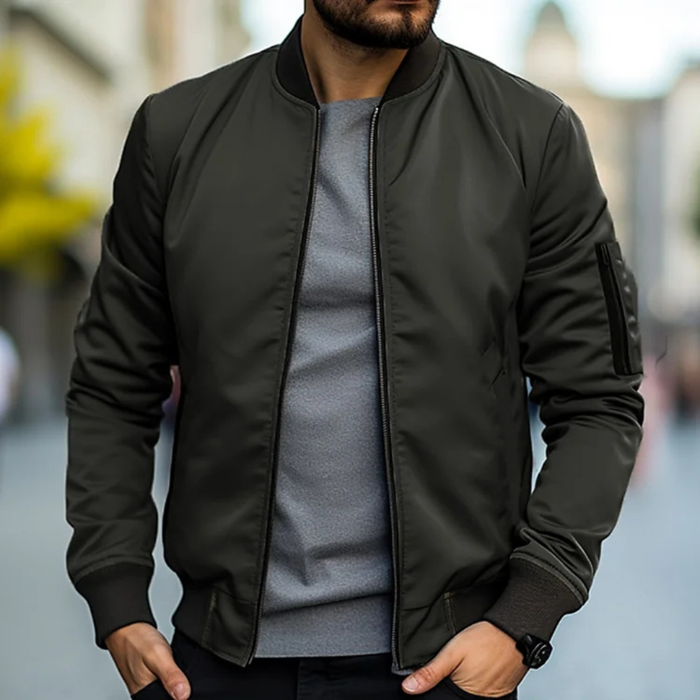 Men's Fashionable Flight Jacket