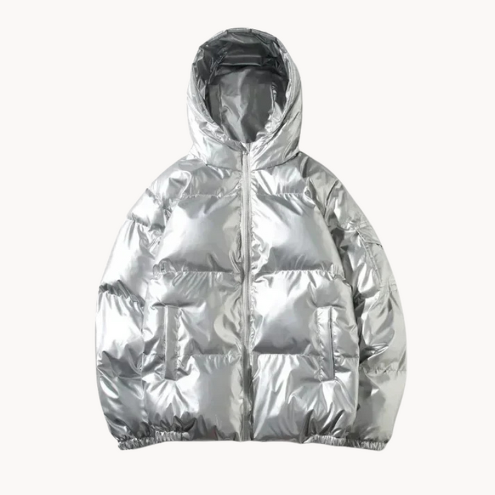 Men's Insulated Quilted Down Puffer Coat - OutfitLondon