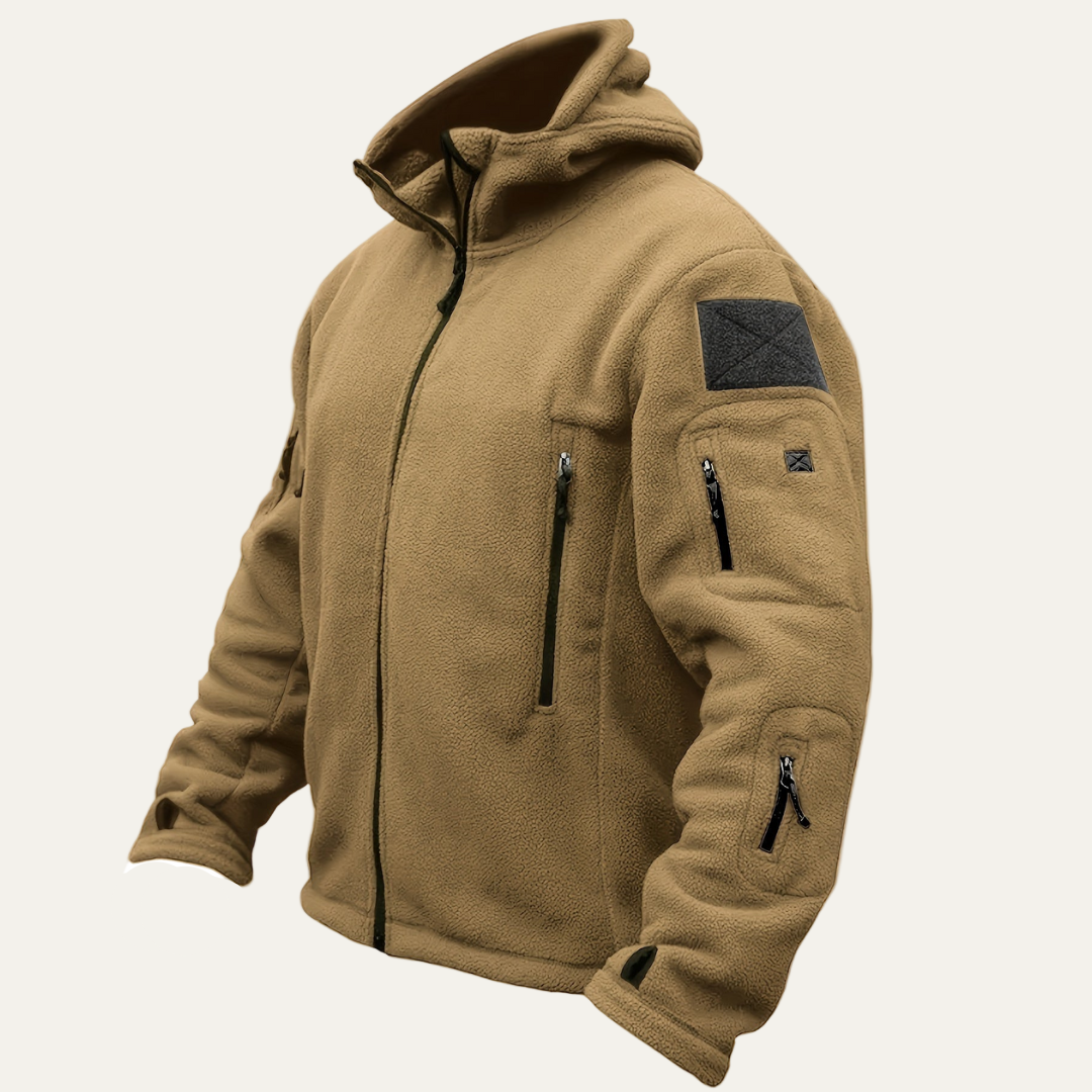 Waterproof Men's Zip Up Hoodie Jacket