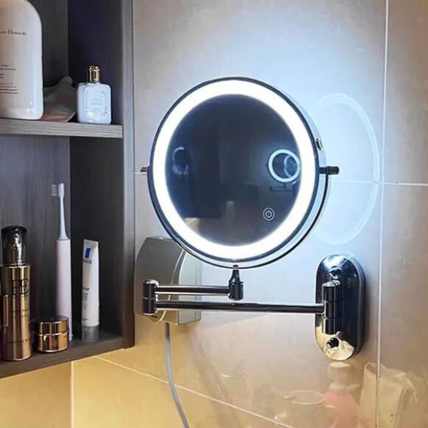 Illuminated Cosmetic Bathroom Mirror - OutfitLondon