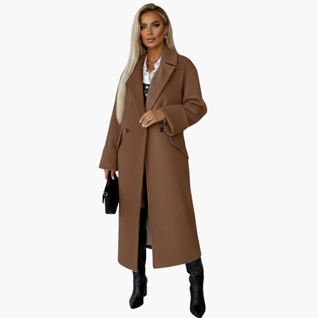 Thick Insulated Ladies Long Winter Coat
