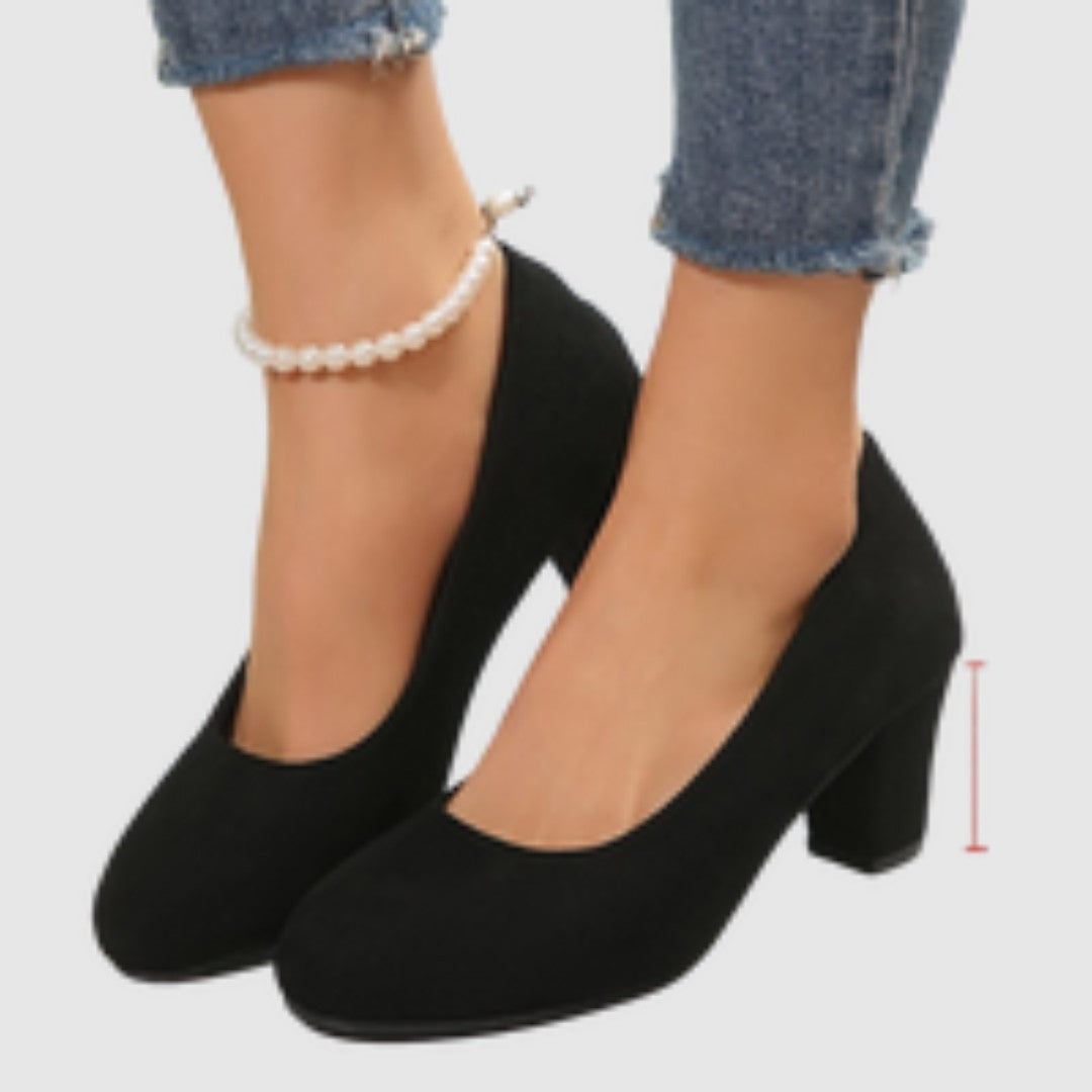 Comfortable Wide Fit High Heels - OutfitLondon