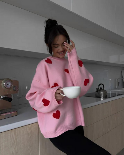 Relaxed Fit Women's Cozy Sweater