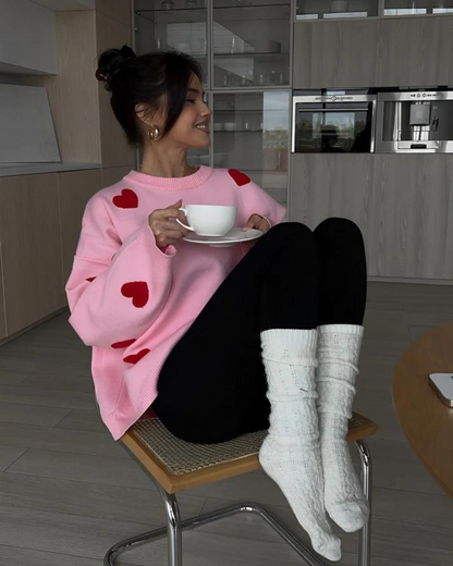 Relaxed Fit Women's Cozy Sweater