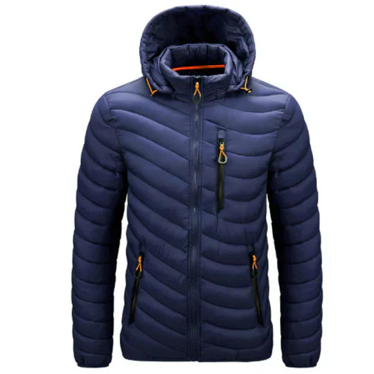 Men's Quilted Puffer Jacket: Cozy & Fashionable - OutfitLondon