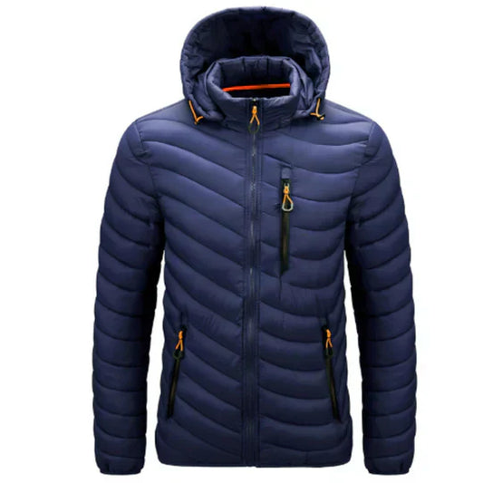Men's Quilted Puffer Jacket: Cozy & Fashionable - OutfitLondon