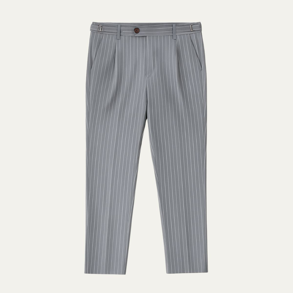 Classic Slim Fit Stripe Pants - OutfitLondon