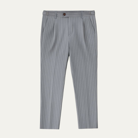 Classic Slim Fit Stripe Pants - OutfitLondon