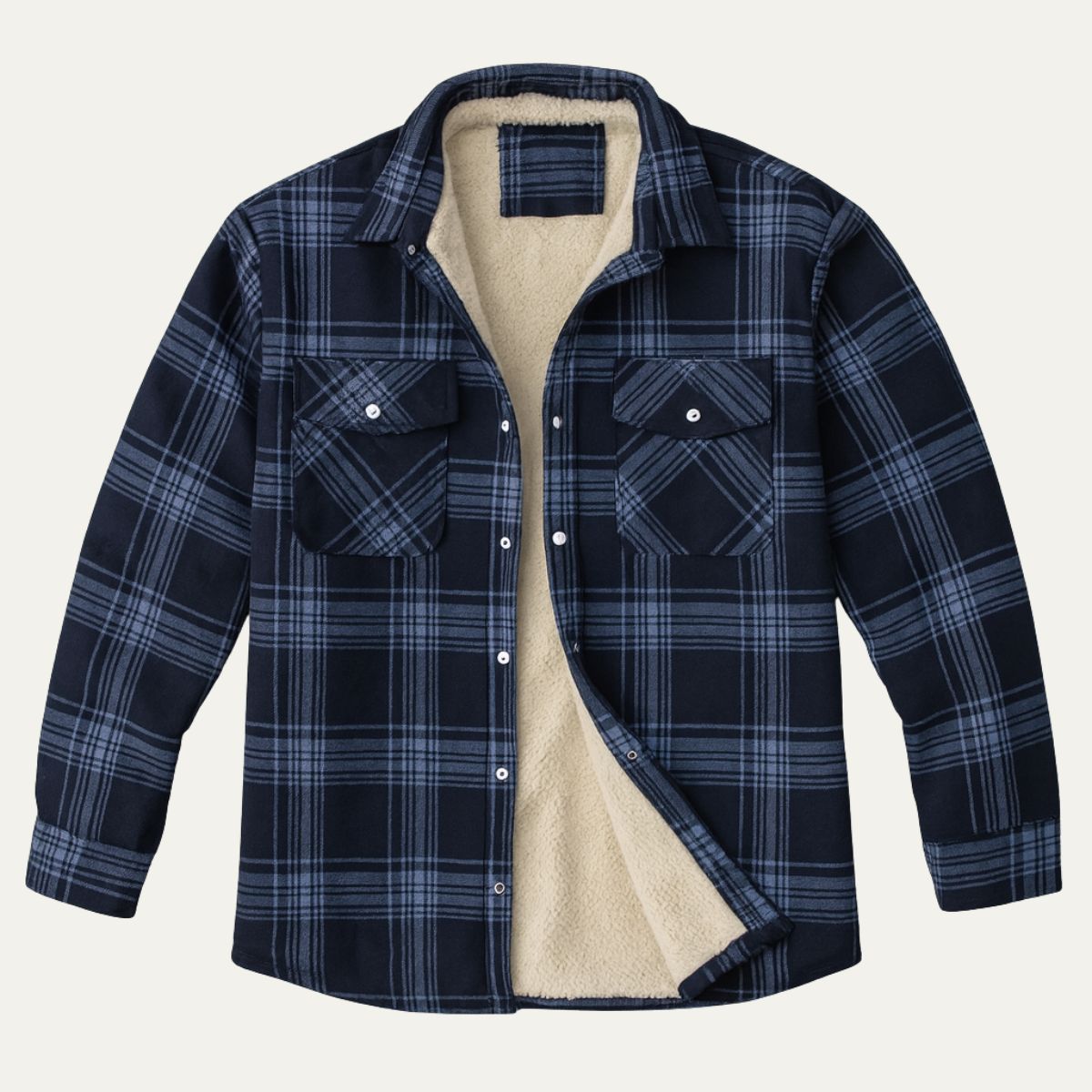 Warm Waterproof Men's Fleece Jacket Outdoor Coat