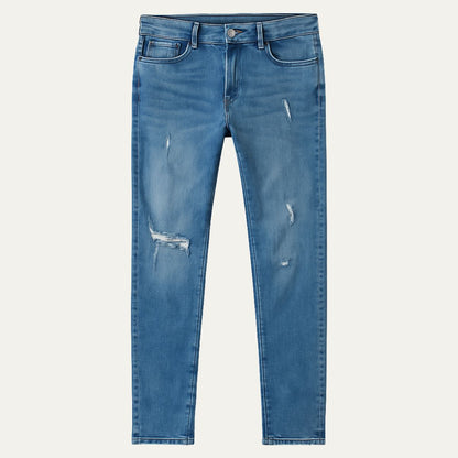 Trendy Slim Fit Ripped Stretch Skinny Jeans