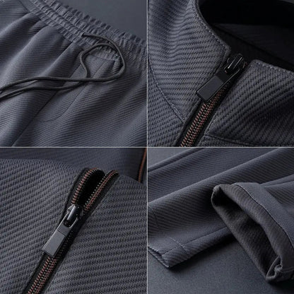 Luxury High-End Athletic Tracksuit Set