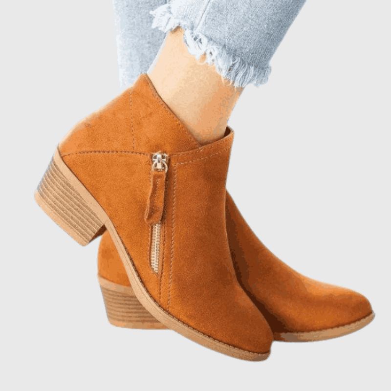 Marley Shoes | Warm Waterproof Ankle Boots - OutfitLondon