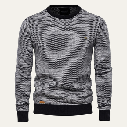 Men's Soft Chunky Crew Neck Sweater