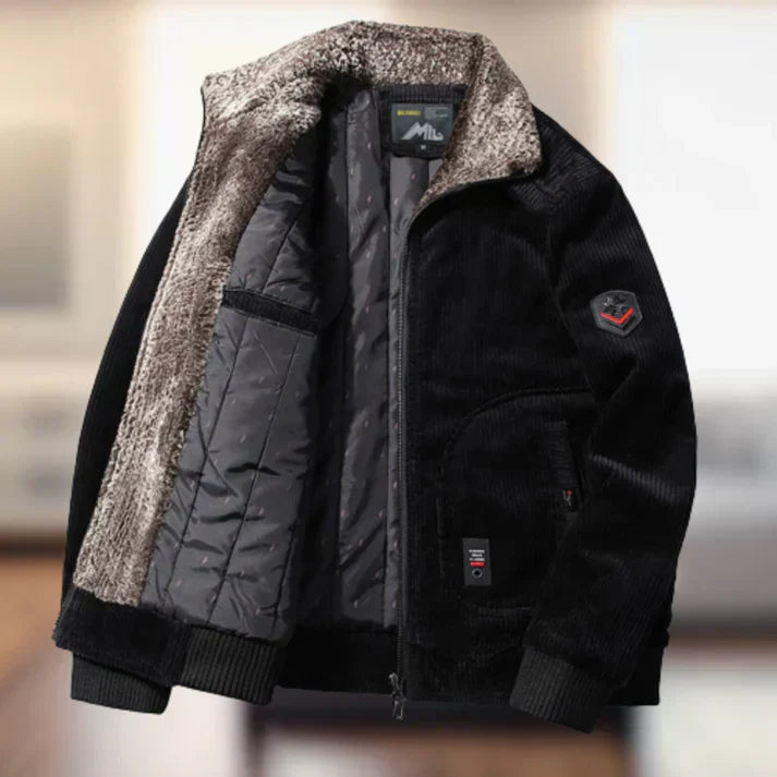 Warm Men's Fleece Jacket Coat