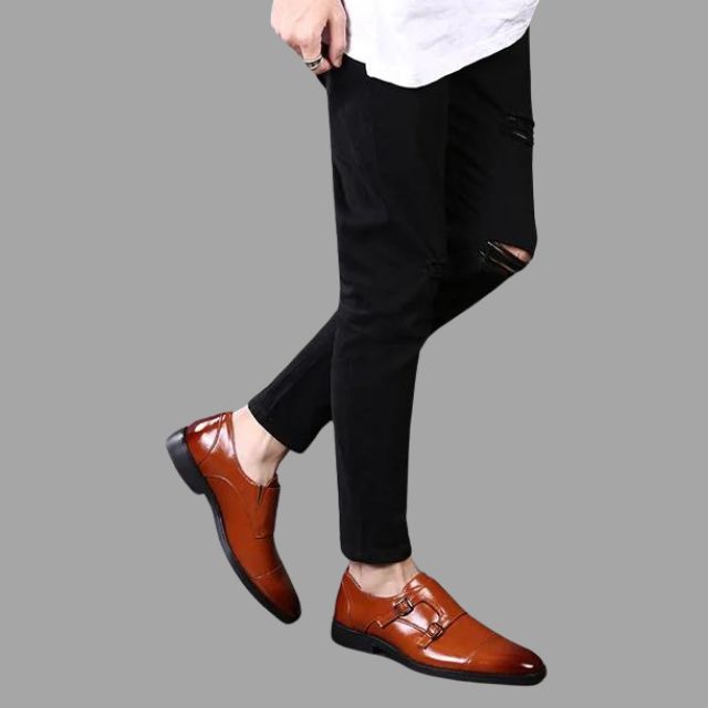 Timeless Tan Leather Loafers for Men - OutfitLondon