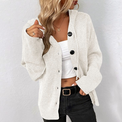 Cozy Ladies' Oversized Cashmere Sweatshirt Hoodie